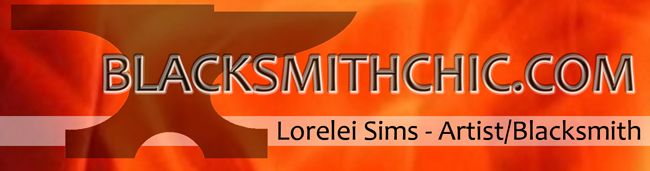 Lorelei Sims - Artist Blacksmith / Welcome to the Vortex of Hot Metal!