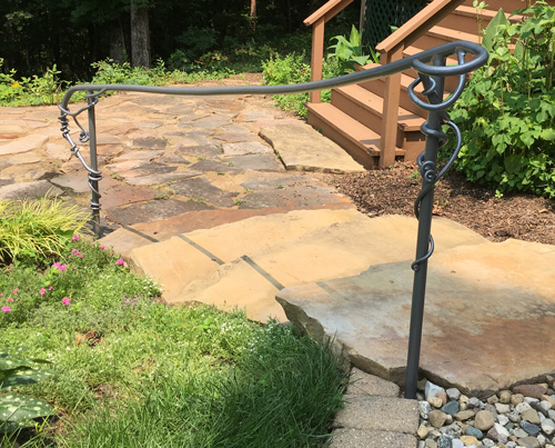 Outdoor Tendril Railing